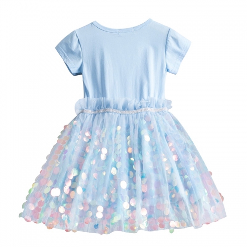 Đầm họa tiết Elsa/ công chúa Anna